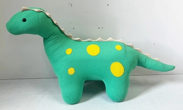 Teal Plush Dinosaur Toy
