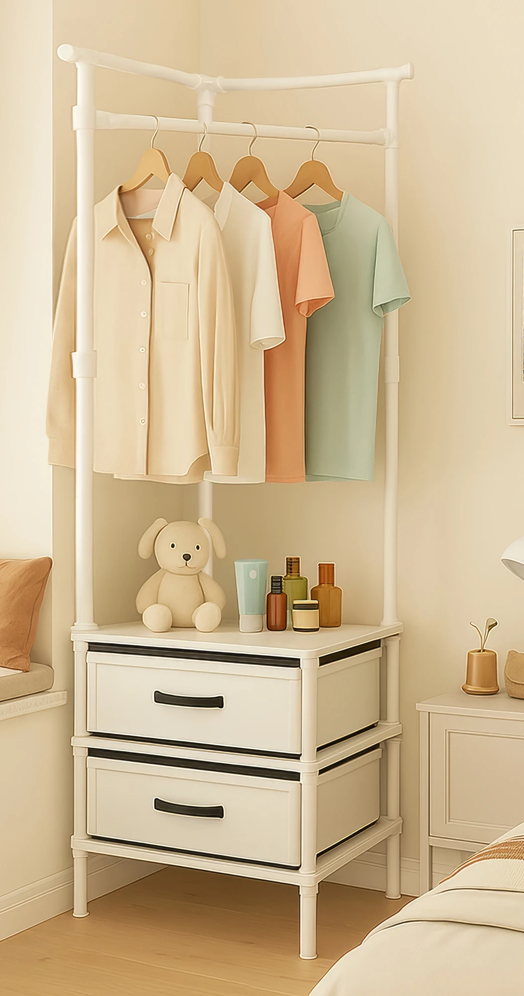 metal clothes rack-KD