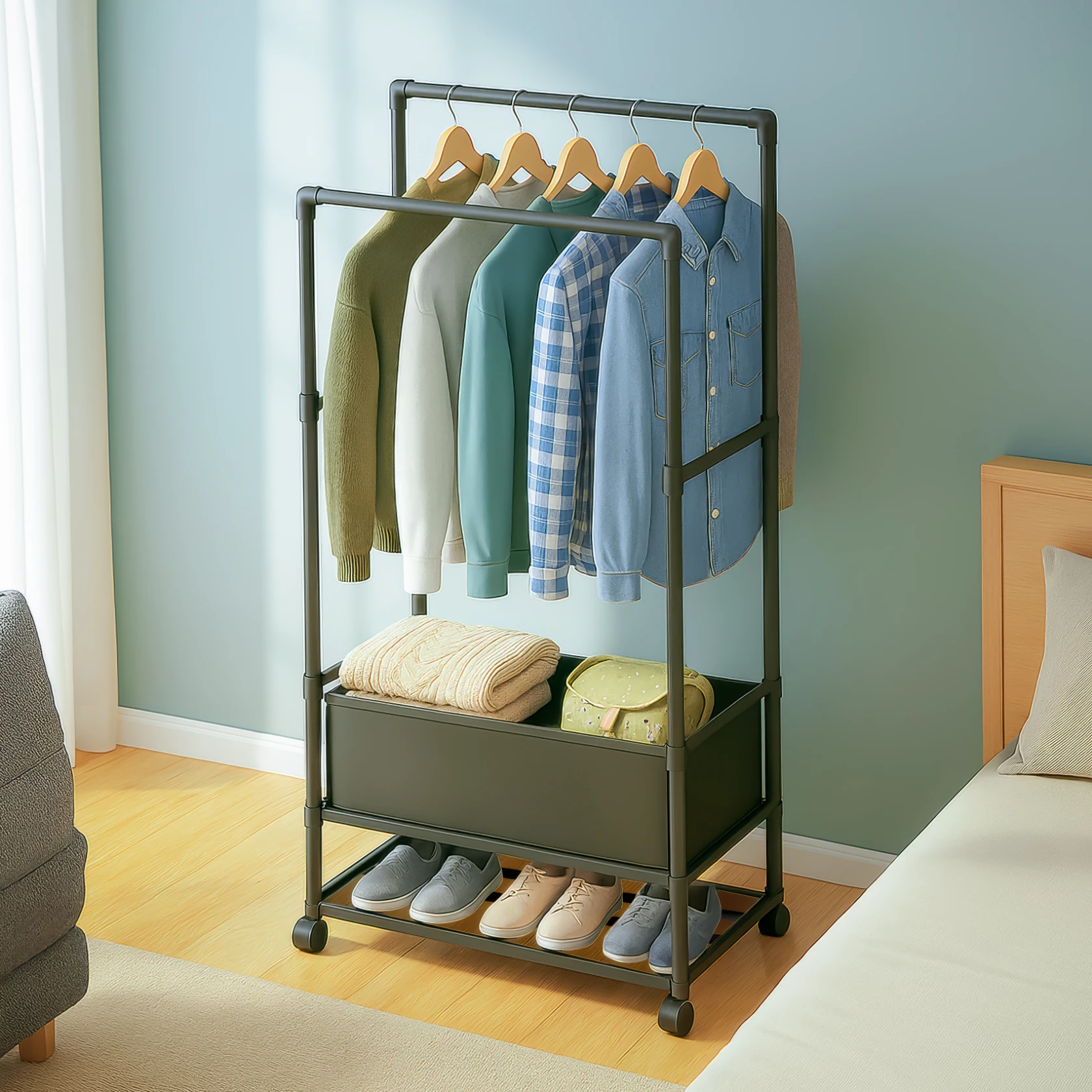 clothes rack