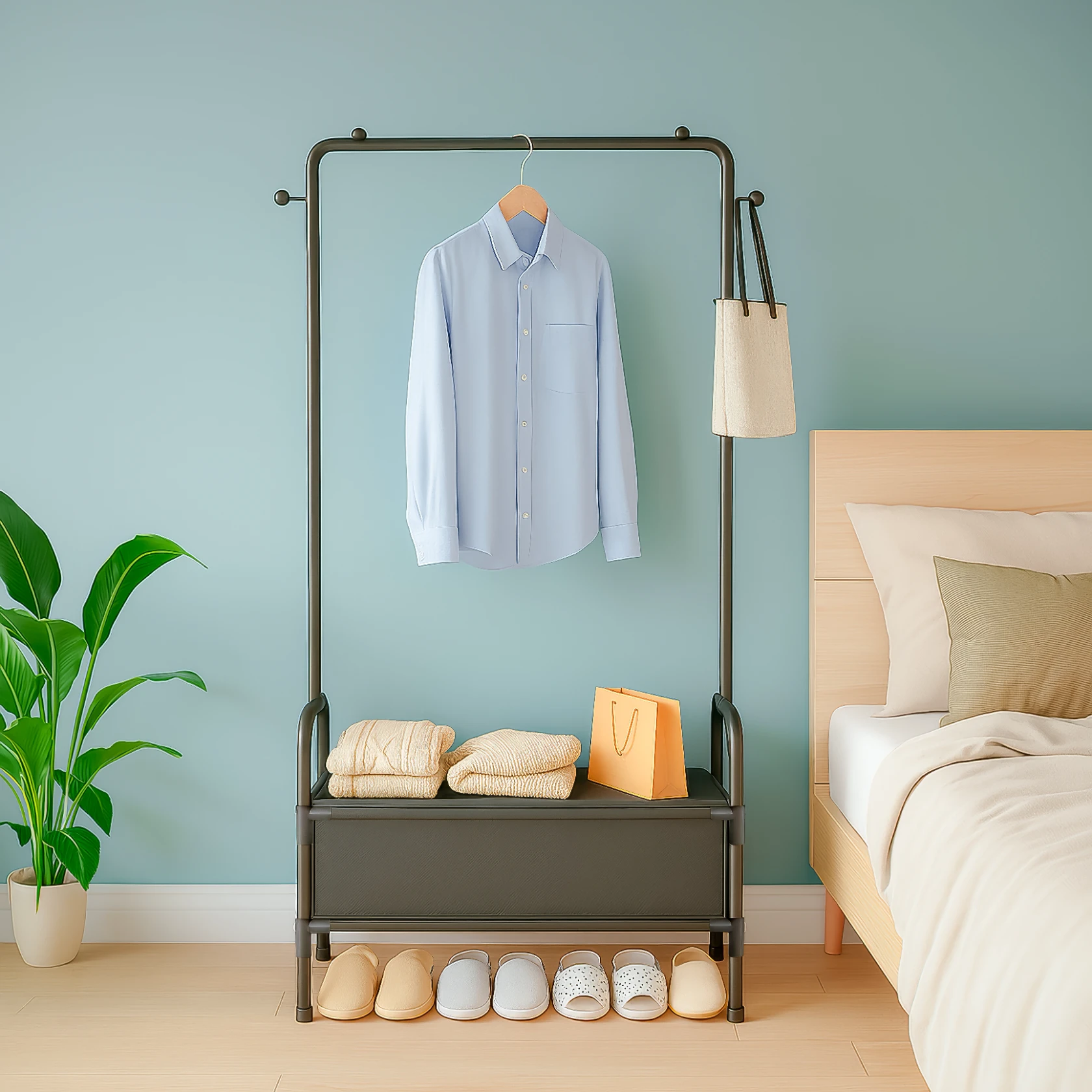 clothes rack