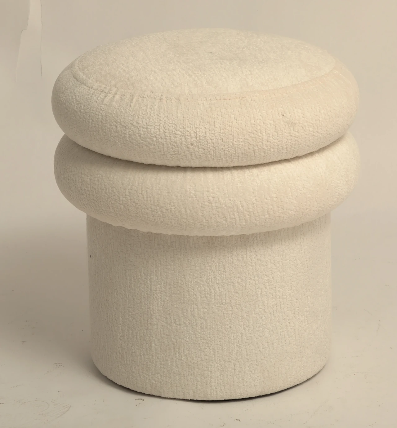 Upholstered Cylinder Stool