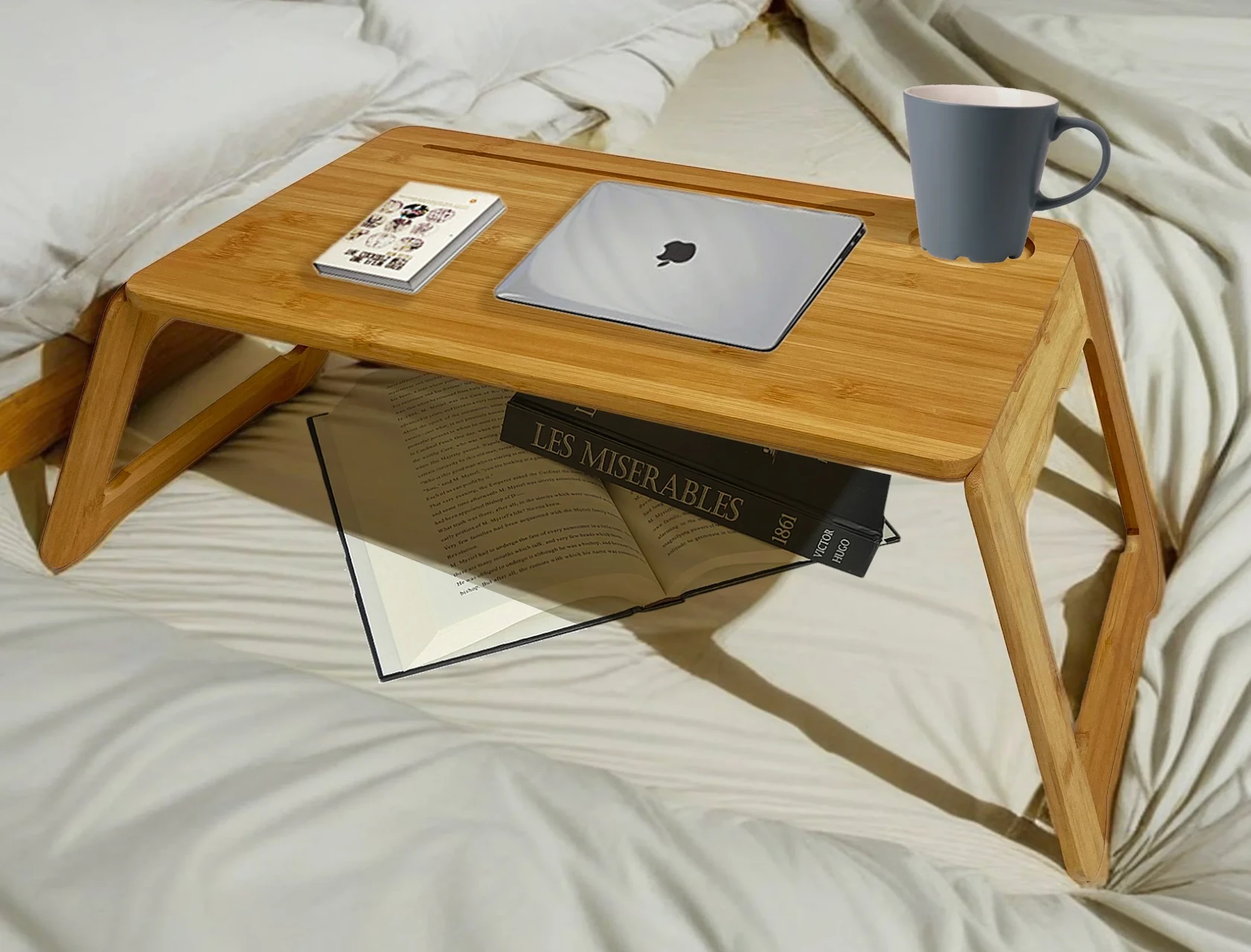 Bamboo Lap Desk for Bed