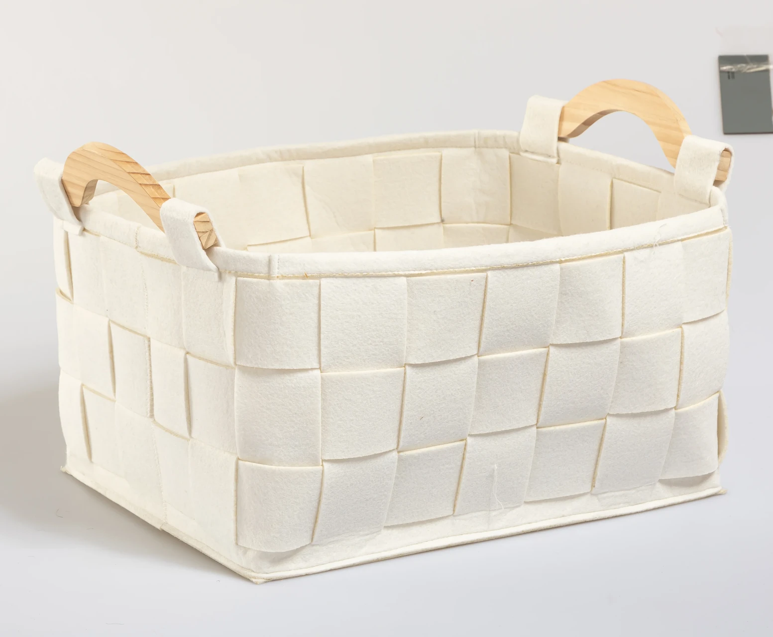 Woven Fabric Storage Basket