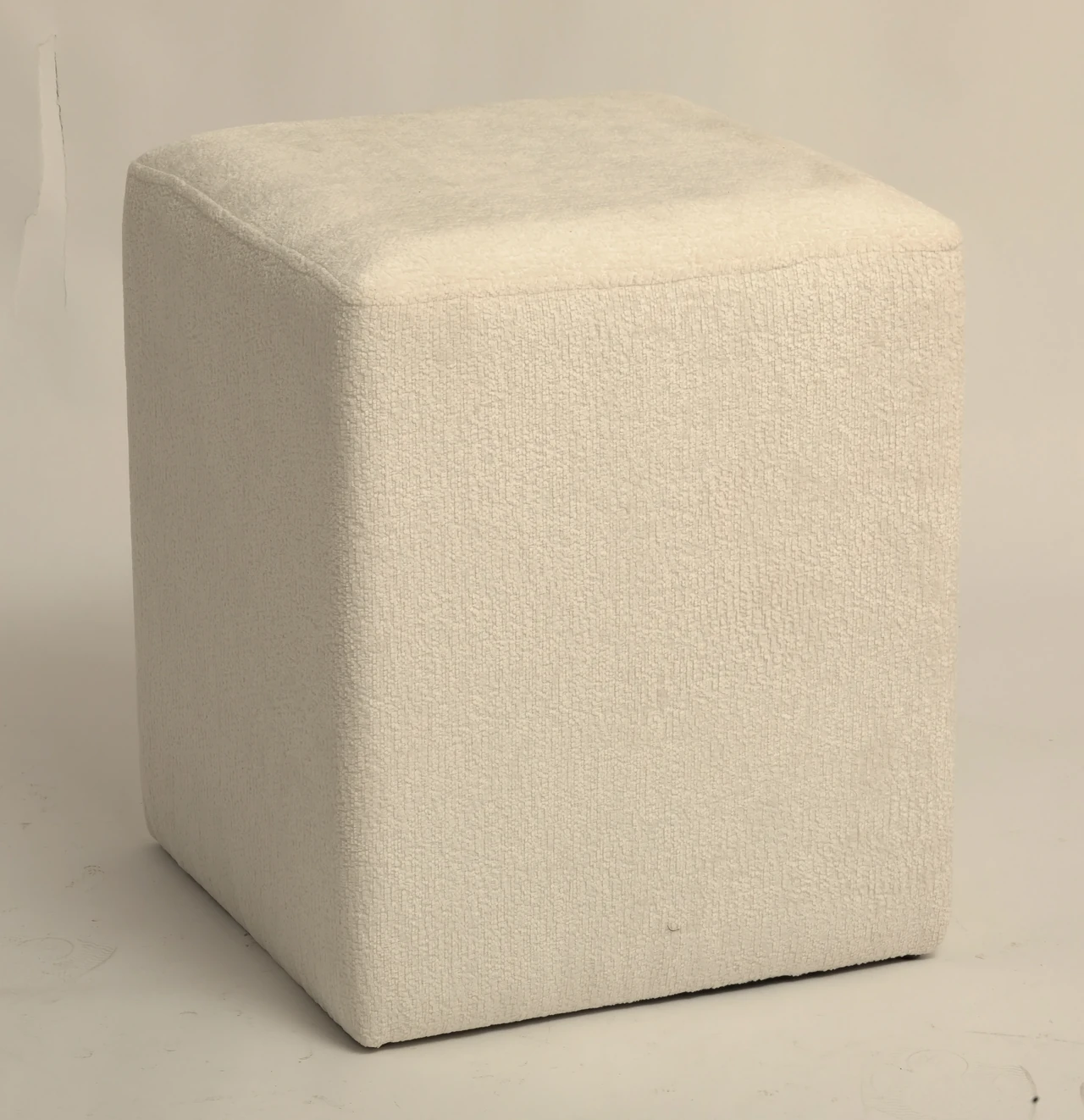 Upholstered Cube Stool