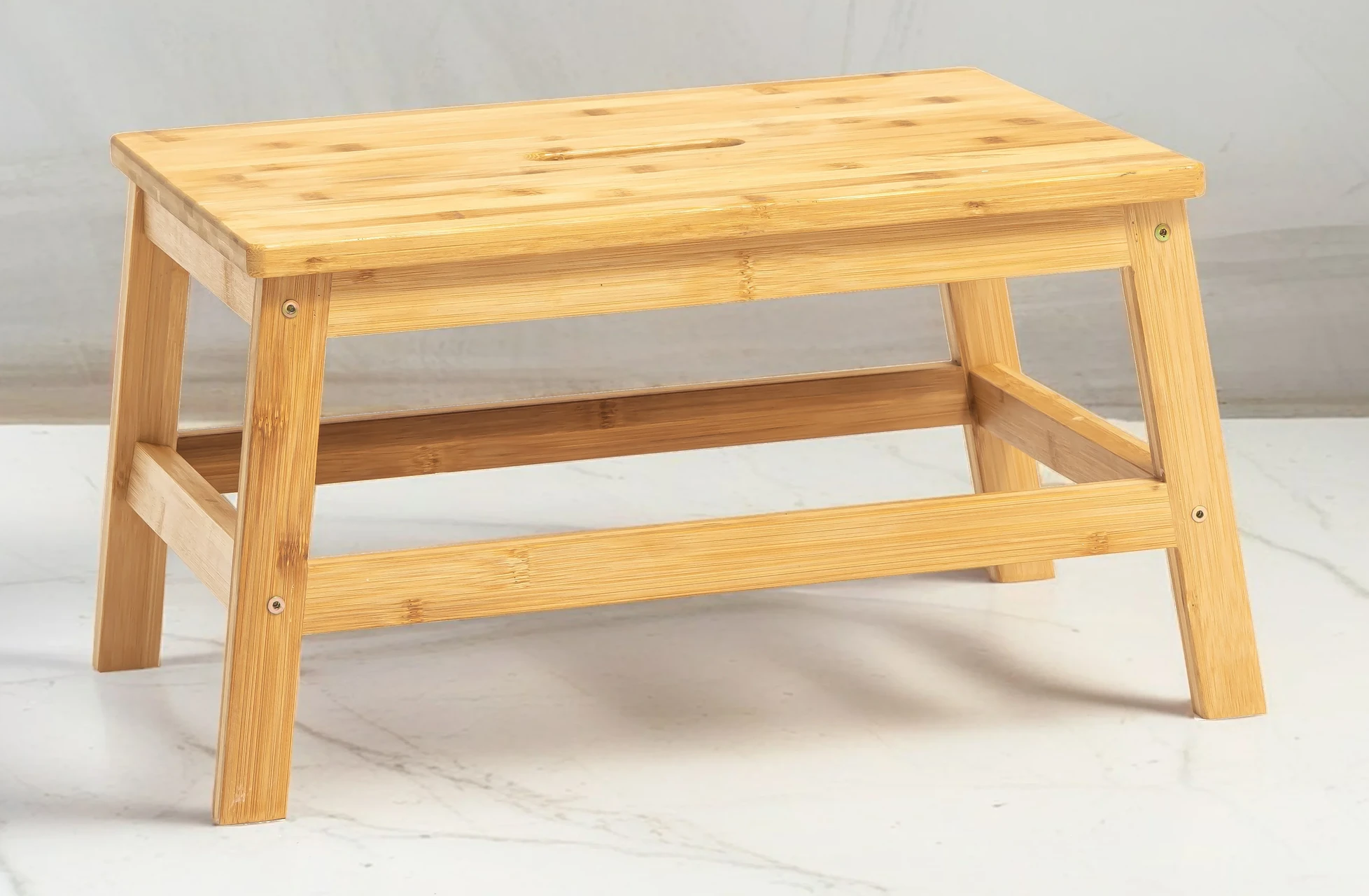 Light Wood Shoe Bench