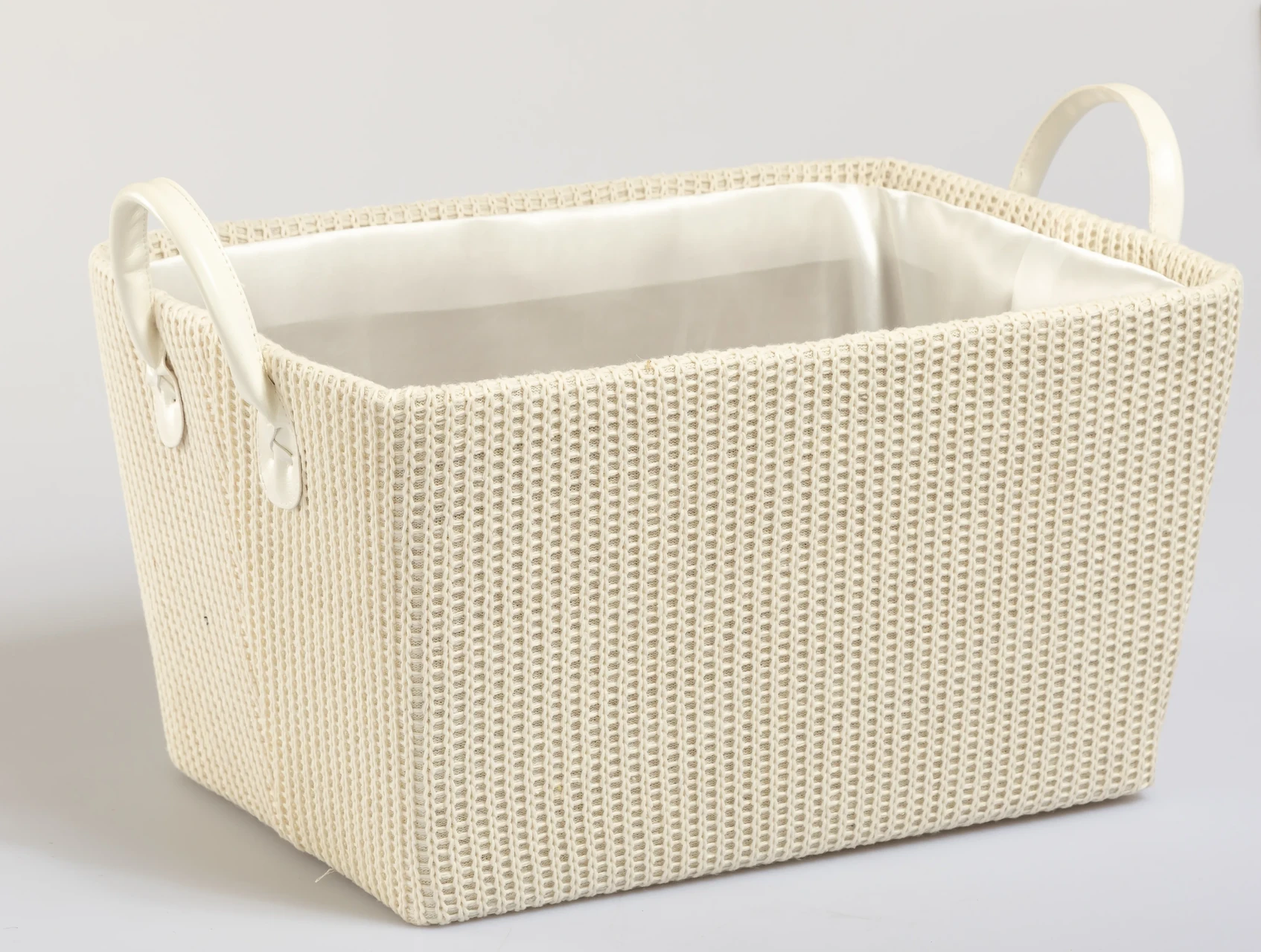 Woven Storage Basket with Handles