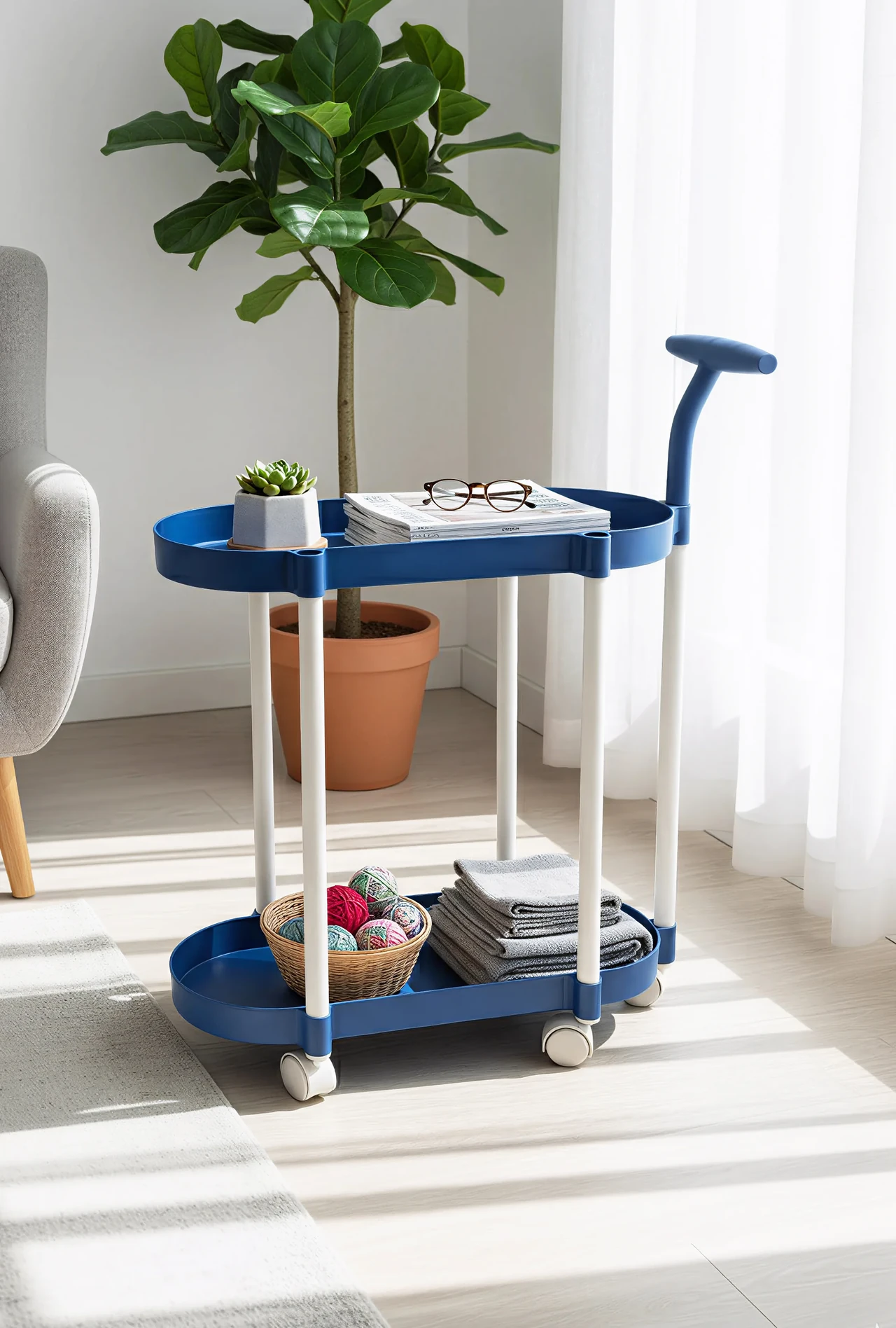 Two-Tier Utility Cart