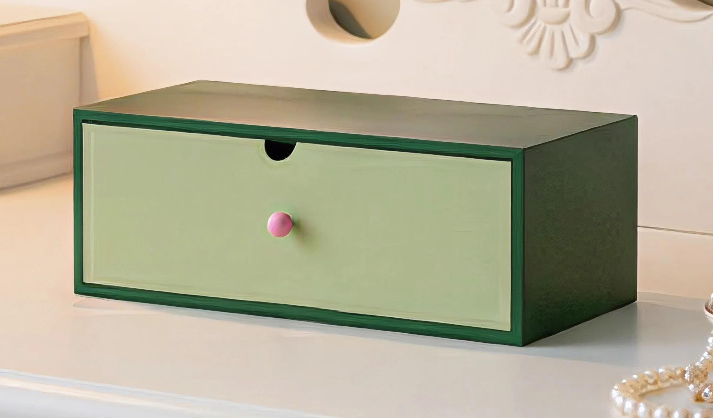 Wooden Jewelry Storage Box