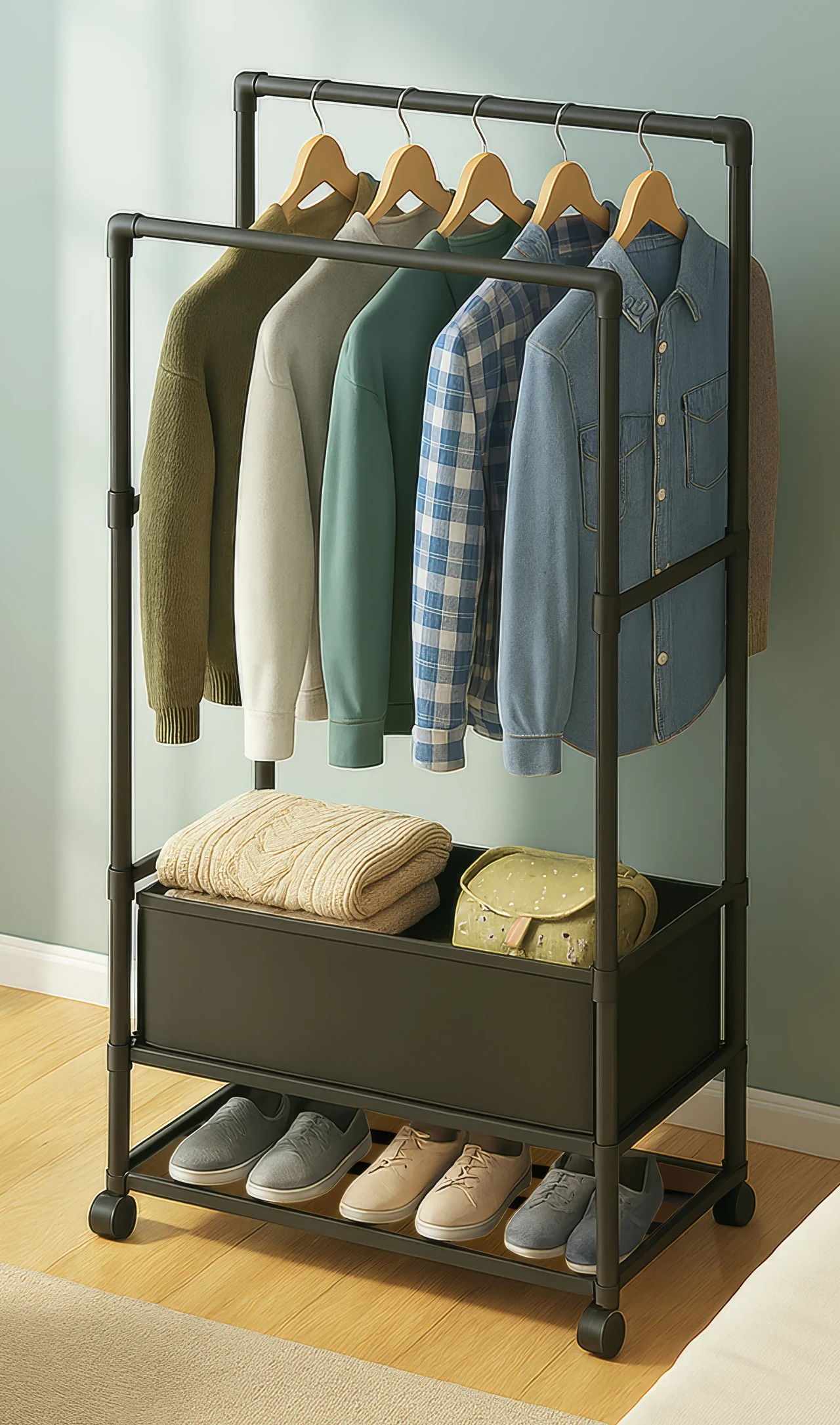 clothes rack