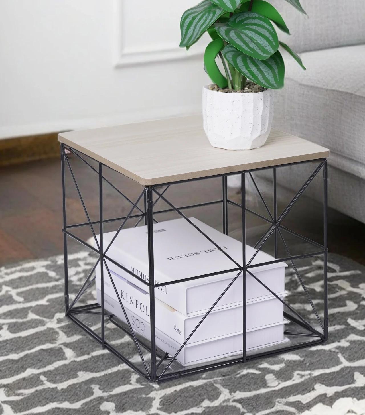 Wireframe Side Table