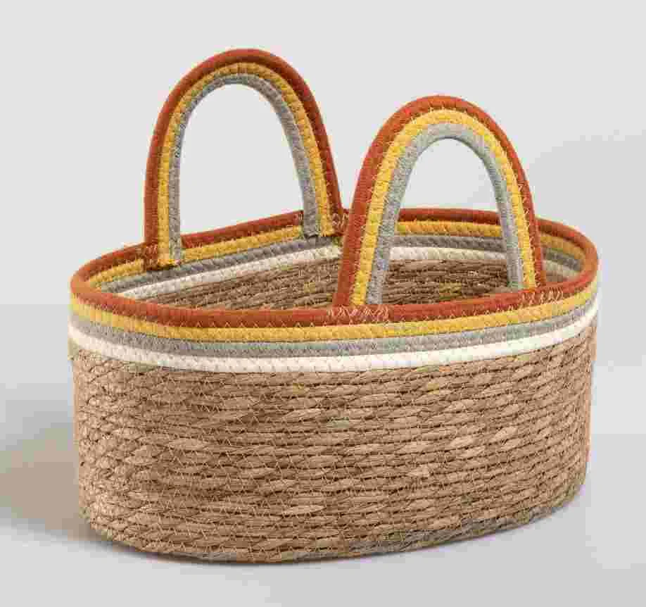 Jute Woven Laundry Basket