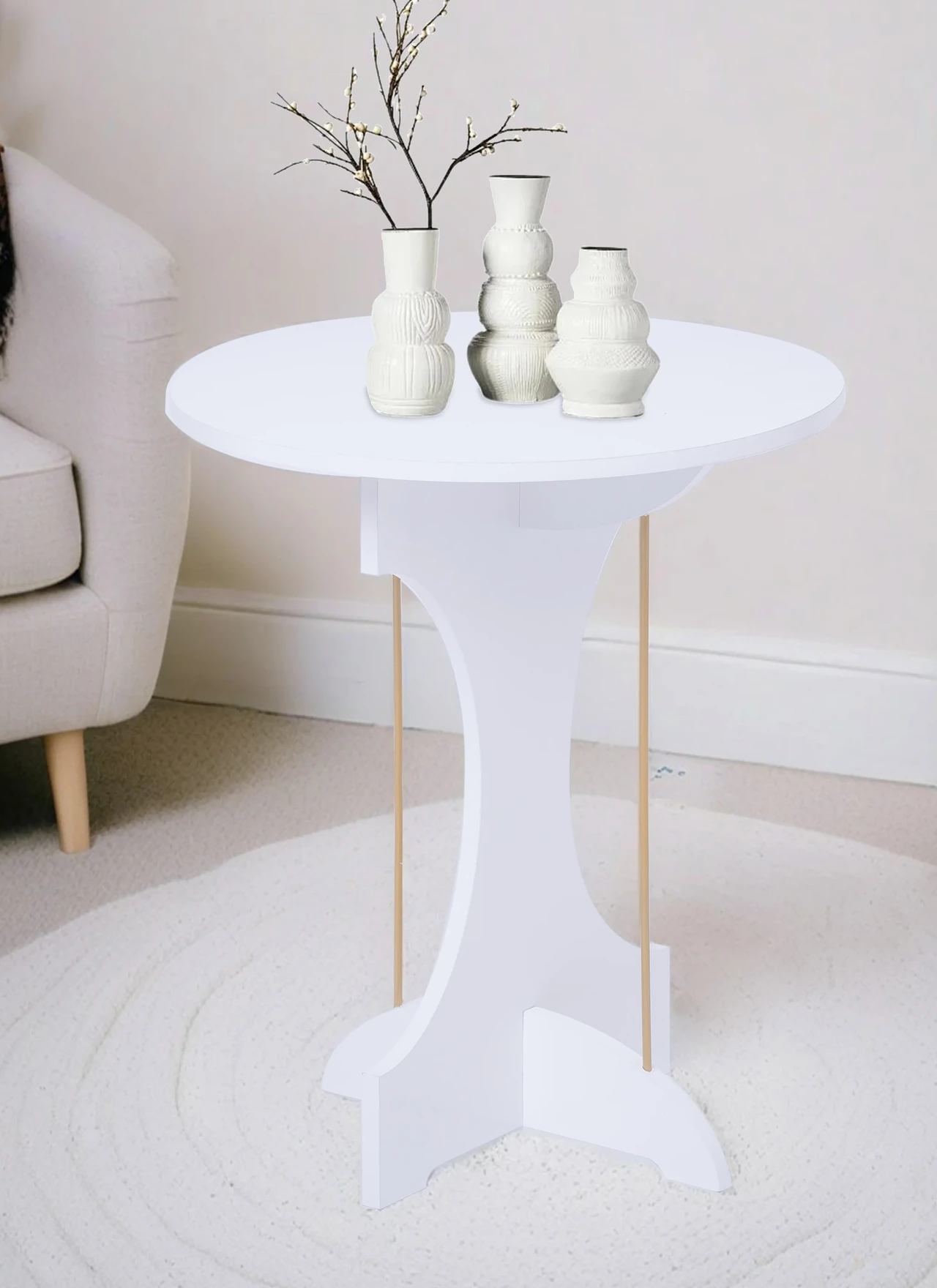 Modern Round Side Table